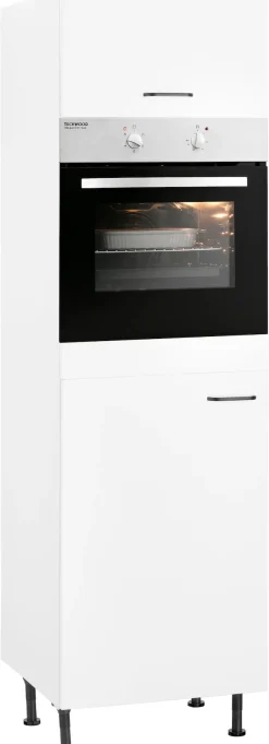 OPTIFIT Backofen/Kühlumbauschrank »Elga« mit Soft-Close-Funktion, höhenverstellbaren Füßen, Breite 60 cm