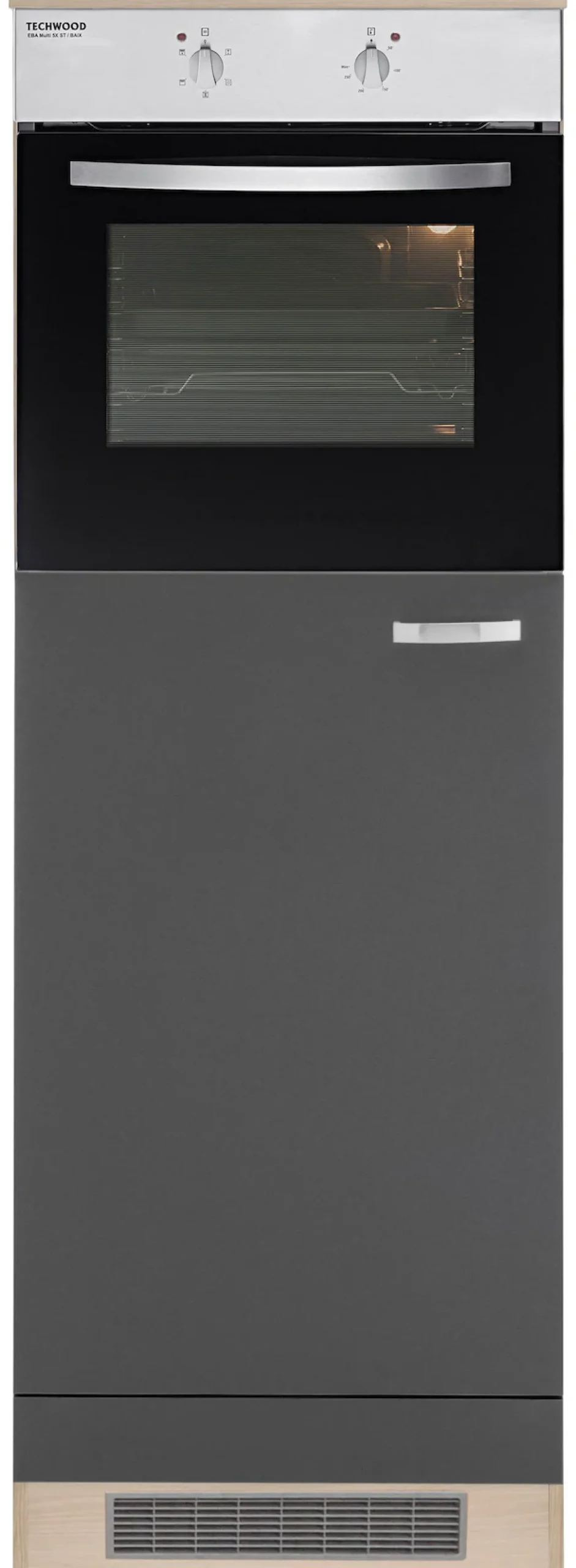OPTIFIT Backofen/Kühlumbauschrank »Faro« , mit Metallgriff, Breite 60 cm