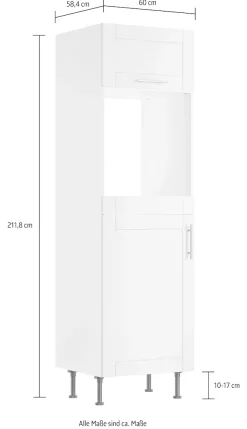 OPTIFIT Backofen/Kühlumbauschrank »Ahus« Breite 60 cm