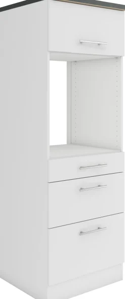 OPTIFIT Backofenumbauschrank »Bella« Breite 60 cm, mit 3 Schubkästen und 1 Klappe