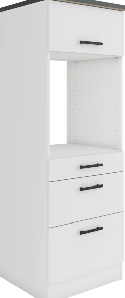 OPTIFIT Backofenumbauschrank »Palma« Breite 60 cm, 3 Schubkästen, 1 Klappe
