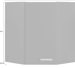 OPTIFIT Eckhängeschrank »Parma« Breite 60 x 60 cm