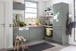 OPTIFIT Eckunterschrank »Bern« 100 cm breit, mit 1 Tür mit höhenverstellbaren Füßen, mit Metallgriff