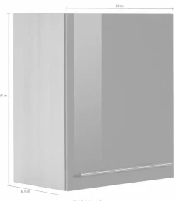 OPTIFIT Hängeschrank »Bern« Breite 60 cm, 70 cm hoch, mit 1 Tür, mit Metallgriff
