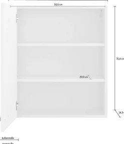 OPTIFIT Hängeschrank »Parma« Breite 60 cm