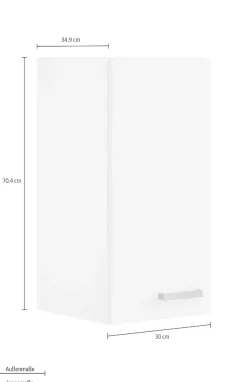 OPTIFIT Hängeschrank »Parma« Breite 30 cm