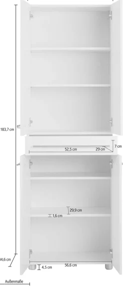 OPTIFIT Hochschrank »Bern«