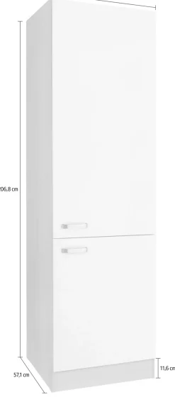 OPTIFIT Hochschrank »Faro« , mit Metallgriffen, Breite 60 cm