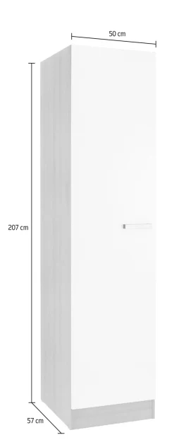 OPTIFIT Hochschrank »Odense« 50 cm breit, 57 cm tief, mit 3 Einlegeböden, für viel Stauraum