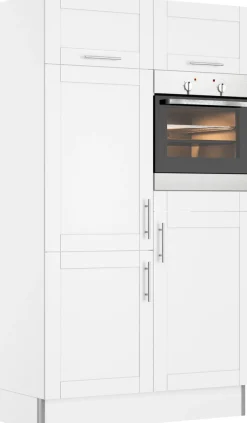 OPTIFIT Küche »Ahus, Back-/Kühlmodul« Breite 120 cm, wahlw. mit E-Geräten, Soft Close Funktion, MDF Fronten