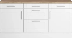 OPTIFIT Küche »Ahus« 180 cm breit, ohne E-Geräte, Soft Close Funktion, MDF Fronten