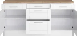 OPTIFIT Küche »Ahus« 180 cm breit, ohne E-Geräte, Soft Close Funktion, MDF Fronten