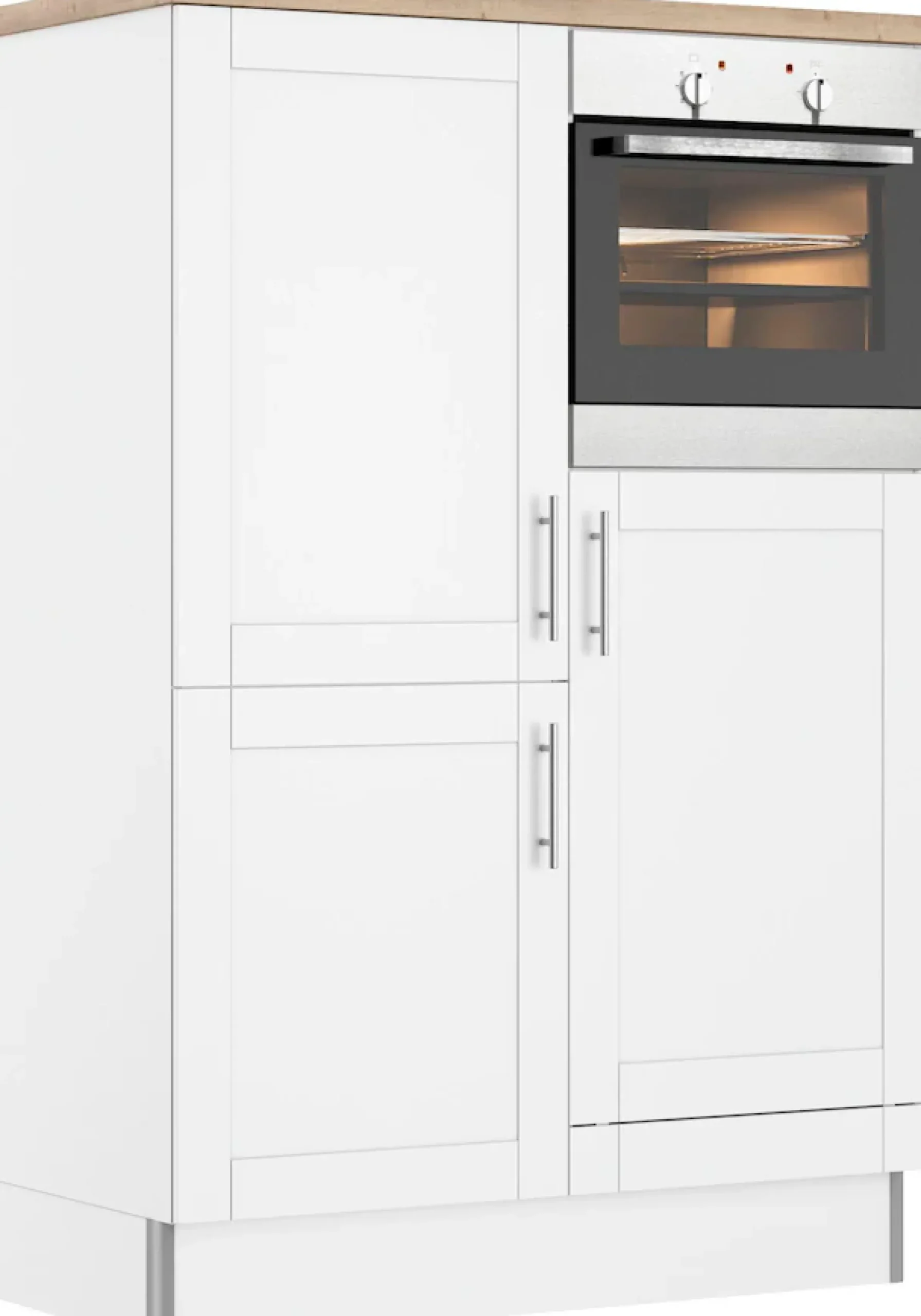 OPTIFIT Küche »Ahus, Hochschrankmodul« Breite 120 cm,wahlweise mit E-Geräten,Soft-Close-Funktion