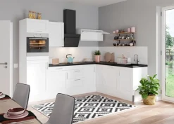 OPTIFIT Küche »Ahus« 200 x 270 cm breit, wahlweise mit E-Geräten, Soft Close Funktion