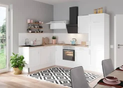 OPTIFIT Küche »Ahus« 200 x 270 cm breit, wahlweise mit E-Geräten, Soft Close Funktion