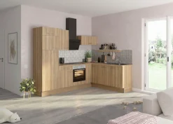 OPTIFIT Küche »Klara« 270 x 200 cm breit, wahlweise mit E-Geräten