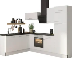 OPTIFIT Küche »Klara« 200 x 270 cm breit, wahlweise mit E-Geräten