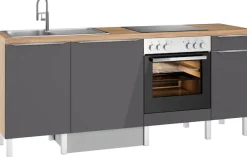 OPTIFIT Küche »Lilly2« Breite 210 cm, wahlweise mit E-Geräten