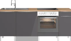 OPTIFIT Küche »Lilly2« Breite 210 cm, wahlweise mit E-Geräten