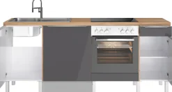 OPTIFIT Küche »Lilly2« Breite 210 cm, wahlweise mit E-Geräten