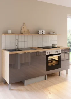OPTIFIT Küche »Lilly2« Breite 210 cm, wahlweise mit E-Geräten