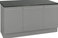 OPTIFIT Kücheninsel »Bern« mit durchgehender Arbeitsplatte als Theke, Breite 160 cm