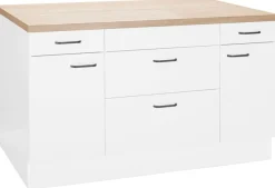 OPTIFIT Kücheninsel »Elga« ohne E-Geräte, mit Soft-Close-Funktion, Stellbreite 160 x 95 cm