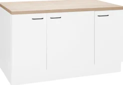 OPTIFIT Kücheninsel »Elga« ohne E-Geräte, mit Soft-Close-Funktion, Stellbreite 160 x 95 cm