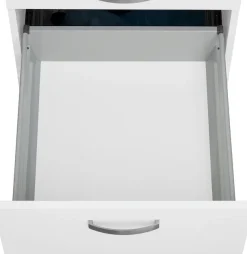 OPTIFIT Küchenzeile »Cara mit Hanseatic E-Geräten« Breite 400 cm, Induktionskochfeld, Soft-Close-Funktion, Vollauszüge