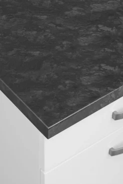 OPTIFIT Küchenzeile »Cara mit Hanseatic E-Geräten« Breite 400 cm, Induktionskochfeld, Soft-Close-Funktion, Vollauszüge