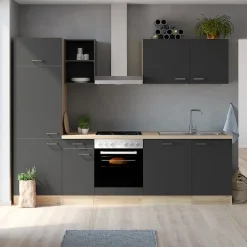 OPTIFIT Küchenzeile »Ester« Breite 270 cm, ohne E-Geräte, Seitenverkehrt stellbar