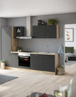 OPTIFIT Küchenzeile »Ester« Breite 270 cm, ohne E-Geräte, Seitenverkehrt stellbar