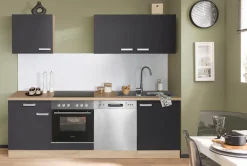 OPTIFIT Küchenzeile »Leer Breite 240 cm« mit Hanseatic E-Geräten, inkl. Geschirrspüler