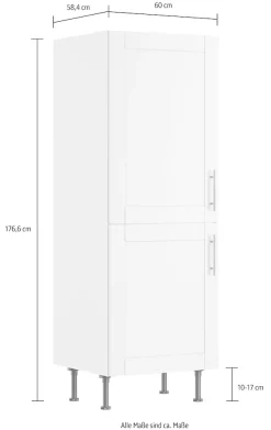 OPTIFIT Kühlumbauschrank »Ahus« Breite 60 cm