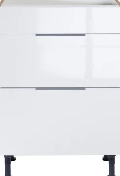 OPTIFIT Kochfeldumbauschrank »Tara« mit Vollauszug und Soft-Close-Funktion, Breite 60 cm