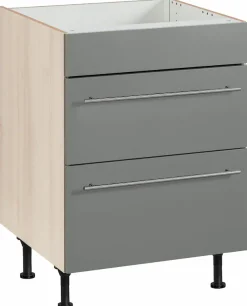 OPTIFIT Kochfeldumbauschrank »Bern« 60 cm breit, mit 2 Auszügen, mit höhenverstellbare Füße