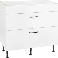 OPTIFIT Kochfeldumbauschrank »Elga« mit Soft-Close-Funktion, höhenverstellbaren Füße, Breite 90 cm