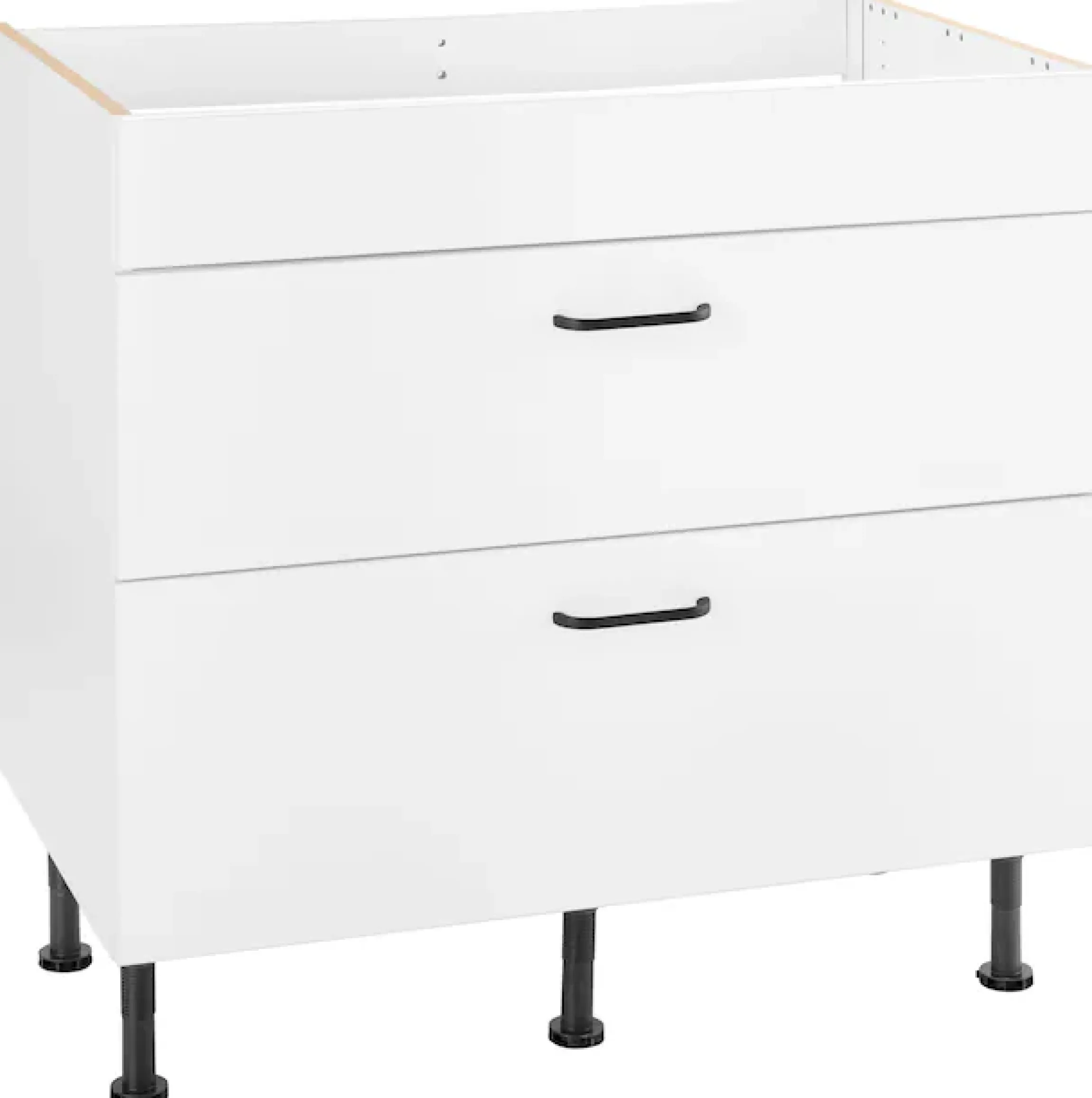 OPTIFIT Kochfeldumbauschrank »Elga« mit Soft-Close-Funktion, höhenverstellbaren Füße, Breite 90 cm