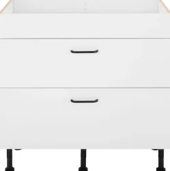 OPTIFIT Kochfeldumbauschrank »Elga« mit Soft-Close-Funktion, höhenverstellbaren Füße, Breite 90 cm