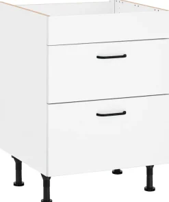 OPTIFIT Kochfeldumbauschrank »Elga« mit Soft-Close-Funktion, höhenverstellbare Füße, Breite 60 cm