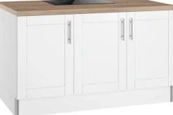 OPTIFIT Pantryküche »Ahus« Kücheninsel, Breite 150 cm, wahlweise mit Kochfeld