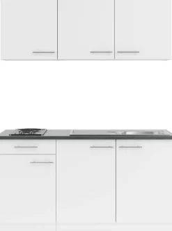 OPTIFIT Pantryküche »Bella« Breite 150 cm, wahlweise mit Kochfeld oder Unterbaukühlschrank
