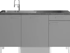 OPTIFIT Pantryküche »Lilly« Breite 160 cm, wahlweise mit E-Geräten