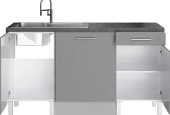 OPTIFIT Pantryküche »Lilly« Breite 160 cm, wahlweise mit E-Geräten