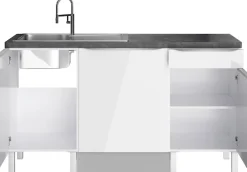 OPTIFIT Pantryküche »Lilly2« Breite 160 cm, wahlweise mit E-Geräten