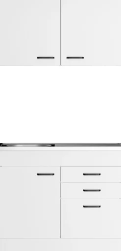 OPTIFIT Pantryküche »OPTImulti« Breite 100 cm, Tiefe 50 cm, mit Spülenauflage
