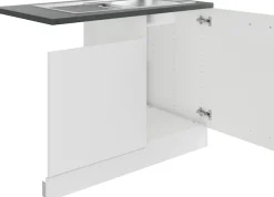 OPTIFIT Spülenschrank »Bella« Breite 110 cm, für teilintegrierten Geschirrspüler