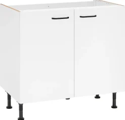 OPTIFIT Spülenschrank »Elga« mit Soft-Close-Funktion, höhenverstellbaren Füßen, Breite 90 cm