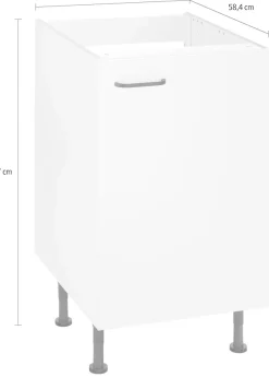 OPTIFIT Spülenschrank »Elga« mit Soft-Close-Funktion, höhenverstellbaren Füßen, Breite 50 cm