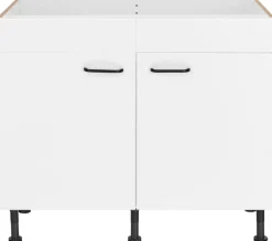 OPTIFIT Spülenschrank »Elga« mit Soft-Close-Funktion, höhenverstellbaren Füßen, Breite 100 cm